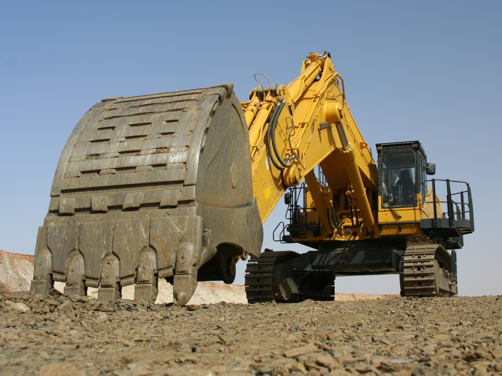 used excavator